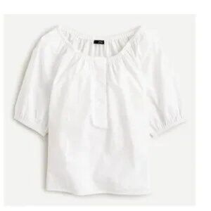 J.Crew Re-Imagined Swingy Scoopneck Top | Size L